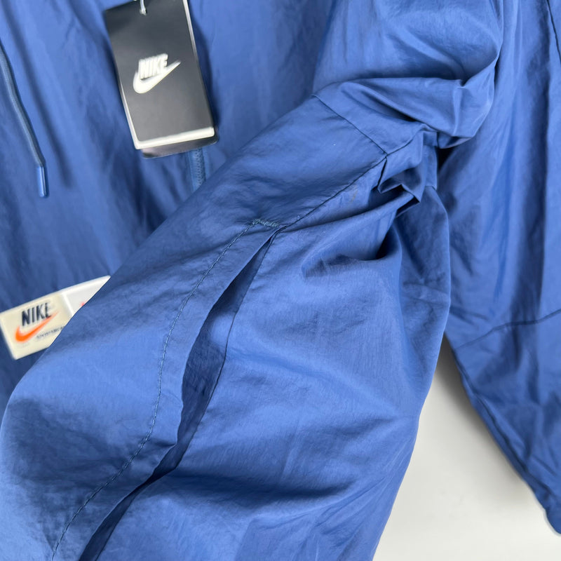 Jaqueta Corta-Vento - Nike 2023 azul com capuz