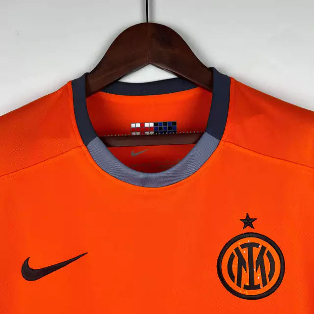 Camisa Inter de Milão Third Edição Tartarugas Ninja 2024/25 Torcedor Nike Masculina - Laranja