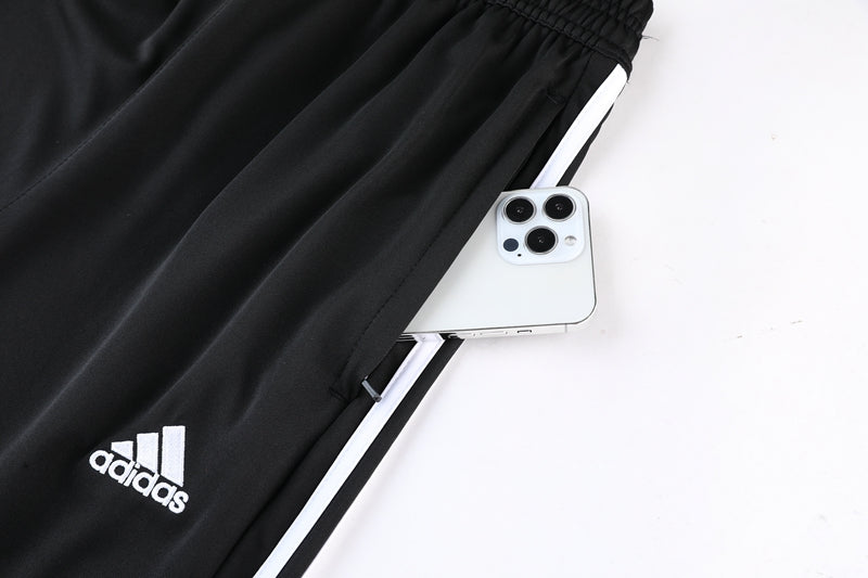 Conjunto Camisa + Calça - Adidas Branco com preto II