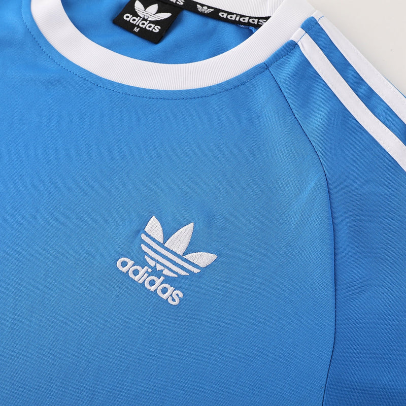 Conjunto - Adidas Camisa+Short Azul