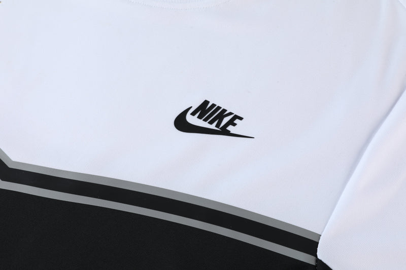 Conjunto Camisa + Calça - Nike Branco com preto II