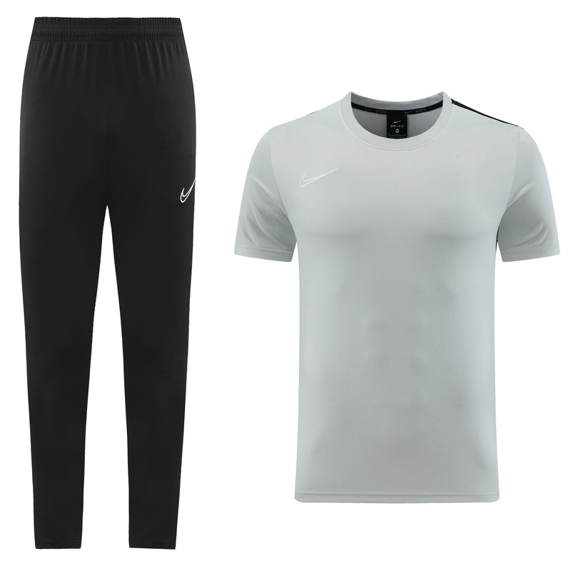 Conjunto Camisa + Calça - Nike Cinza com preto