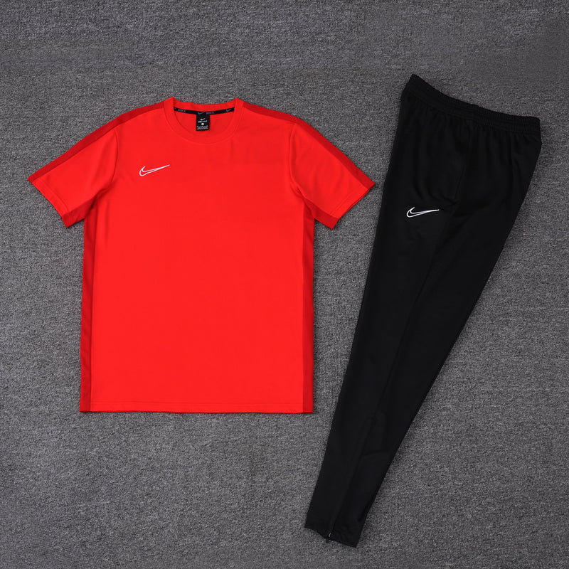 Conjunto Camisa + Calça - Nike Vermelho com preto