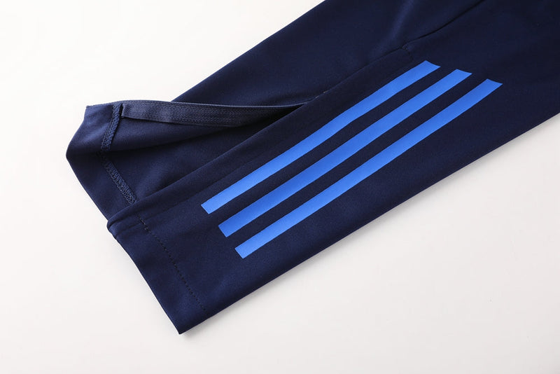 Conjunto Blusa + Calça - Adidas Azul com azul escuro II