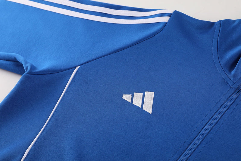 Conjunto Blusa + Calça - Adidas Azul com azul escuro IV