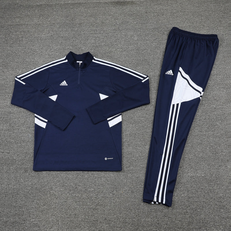 Conjunto Blusa + Calça - Adidas Azul escuro IX