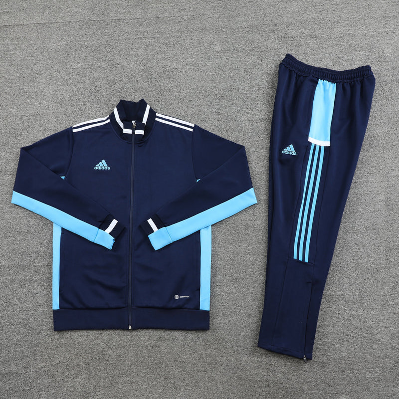 Conjunto Blusa + Calça - Adidas Azul escuro VIII