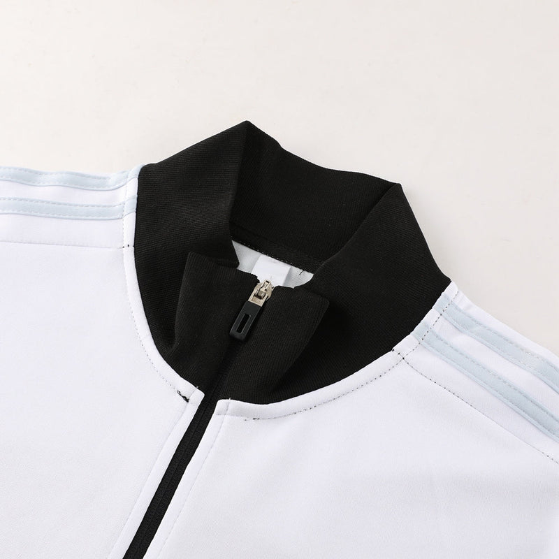 Conjunto Blusa + Calça - Adidas Branco, cinza e preto