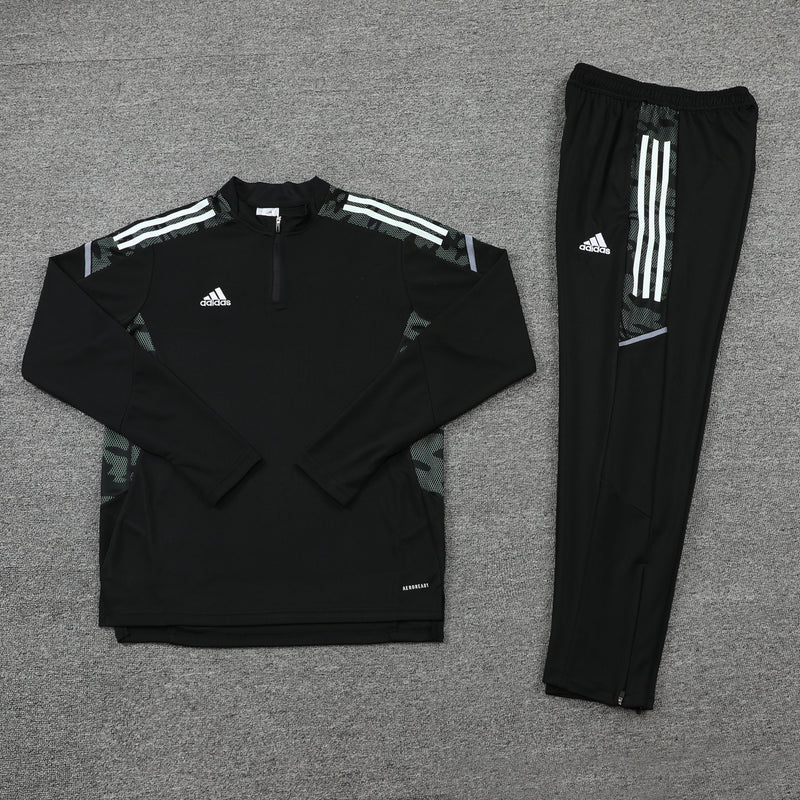 Conjunto Blusa + Calça - Adidas Preto VII