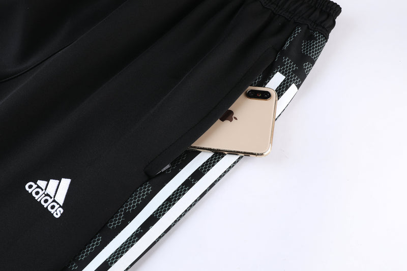 Conjunto Blusa + Calça - Adidas Preto XI