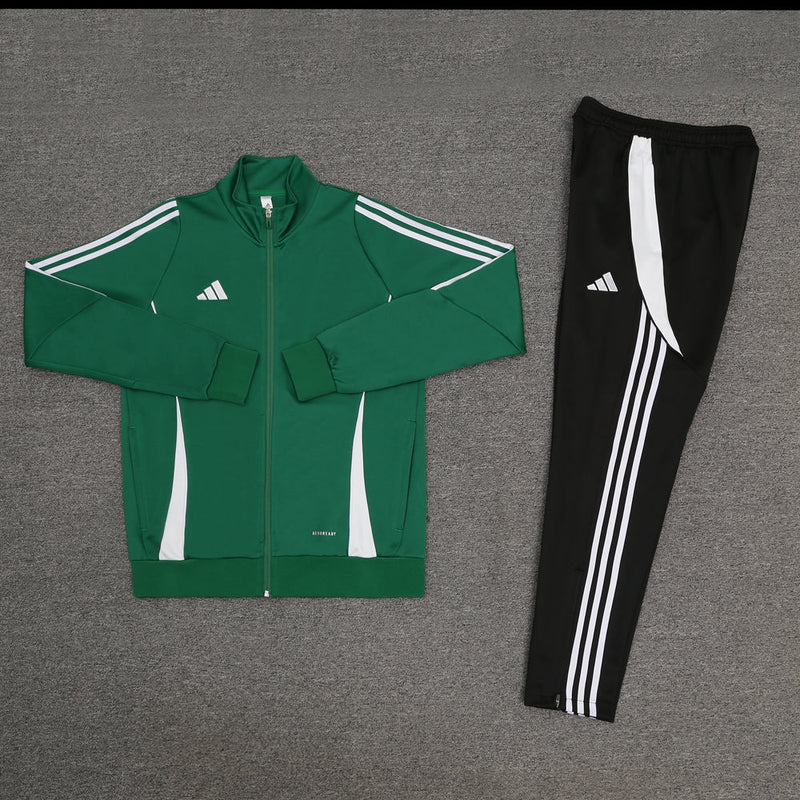 Conjunto Blusa + Calça - Adidas Verde com preto