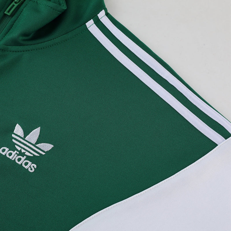 Conjunto Blusa + Calça - Adidas Verde com preto III