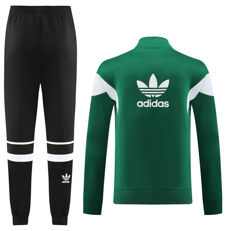 Conjunto Blusa + Calça - Adidas Verde com preto III