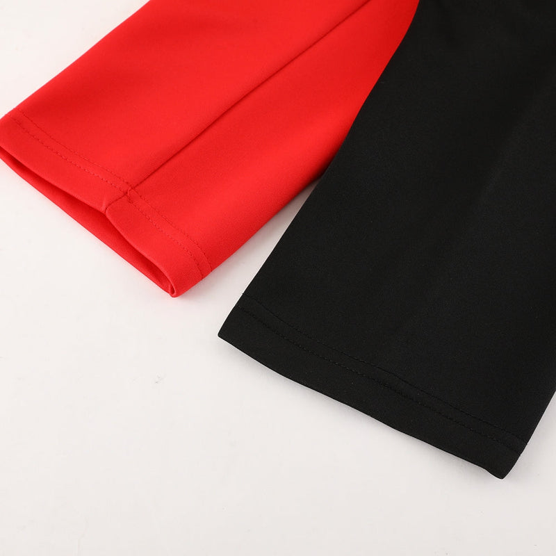 Conjunto Blusa + Calça - Adidas Vermelho com preto III