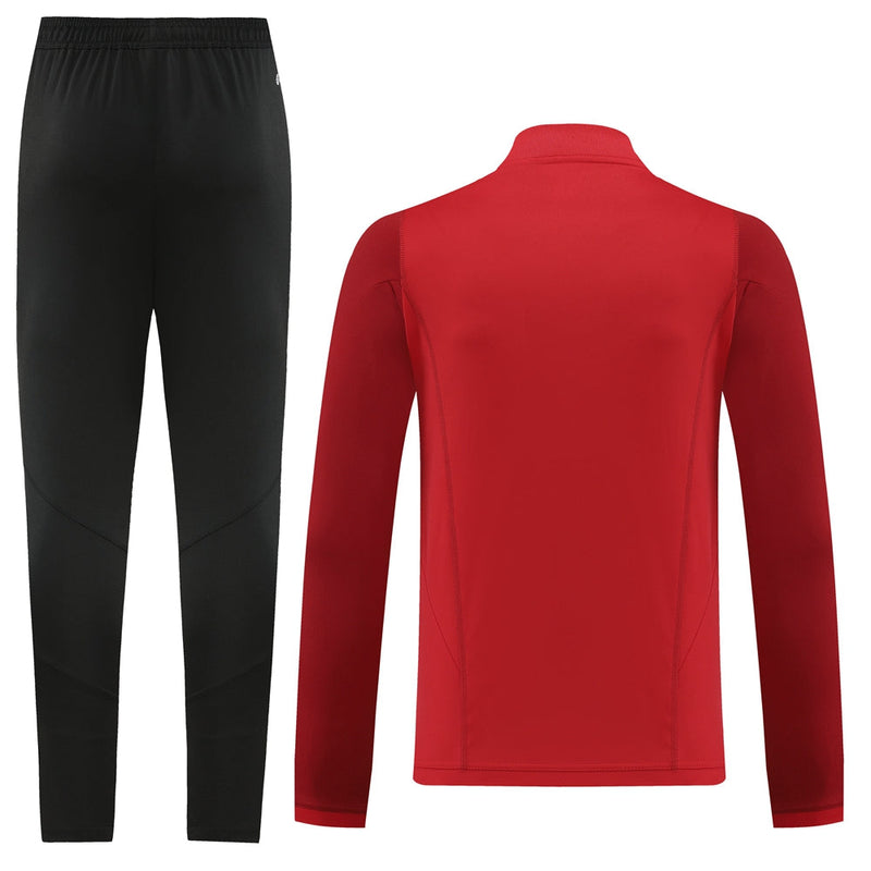 Conjunto Blusa + Calça - Adidas Vermelho com preto IV