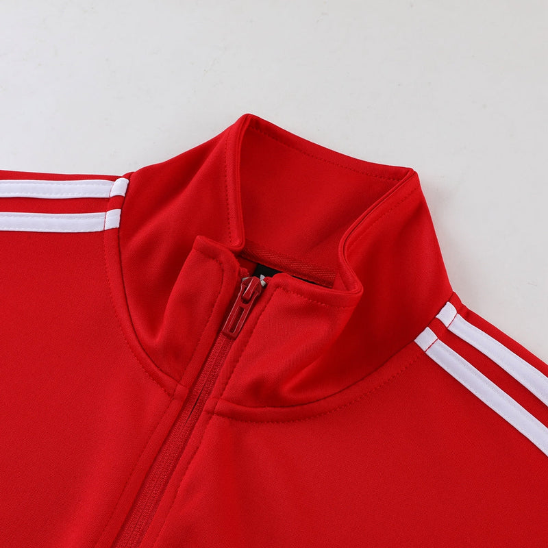 Conjunto Blusa + Calça - Adidas Vermelho com preto V