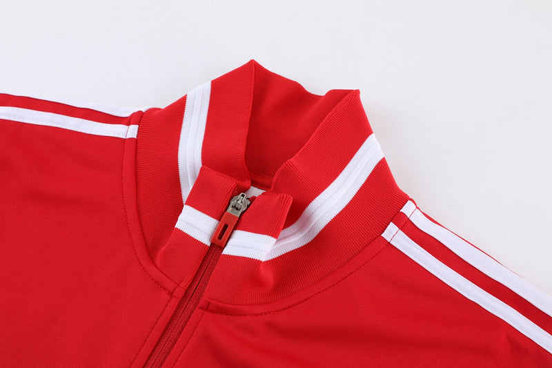 Conjunto Blusa + Calça - Adidas Vermelho com preto VII