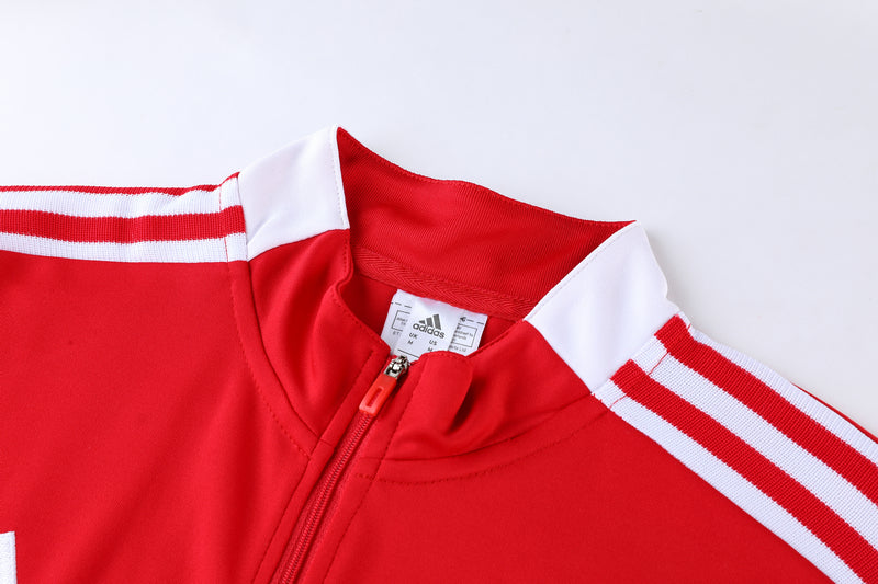 Conjunto Blusa + Calça - Adidas Vermelho com preto X