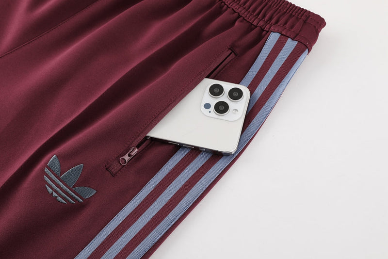 Conjunto Blusa + Calça - Adidas Vinho