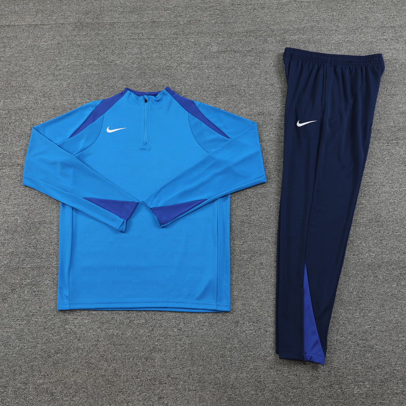 Conjunto Blusa + Calça - Nike Azul com azul escuro