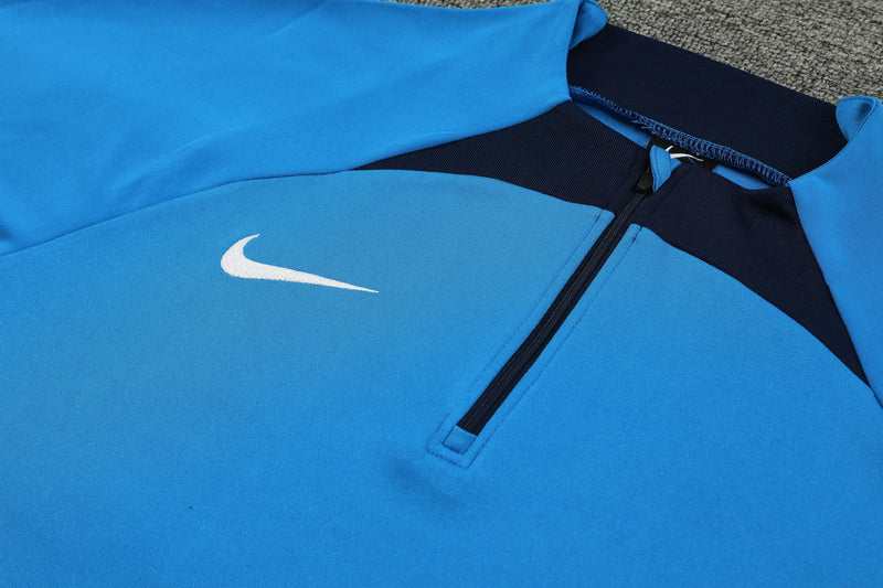 Conjunto Blusa + Calça - Nike Azul com azul escuro III