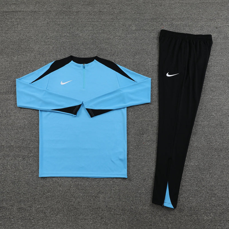 Conjunto Blusa + Calça - Nike Azul com preto