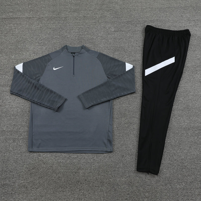 Conjunto Blusa + Calça - Nike Cinza com preto