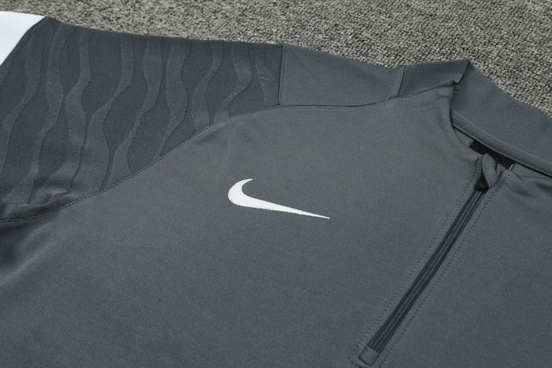 Conjunto Blusa + Calça - Nike Cinza com preto