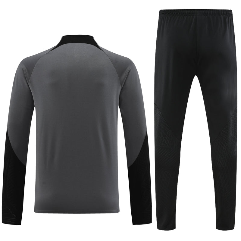 Conjunto Blusa + Calça - Nike Cinza com preto II