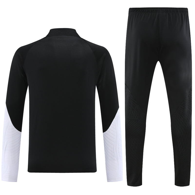 Conjunto Blusa + Calça - Nike Preto com branco