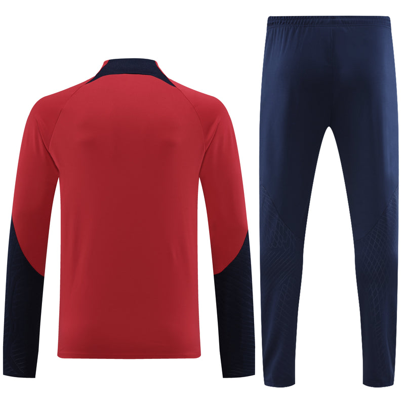 Conjunto Blusa + Calça - Nike Vermelho com azul