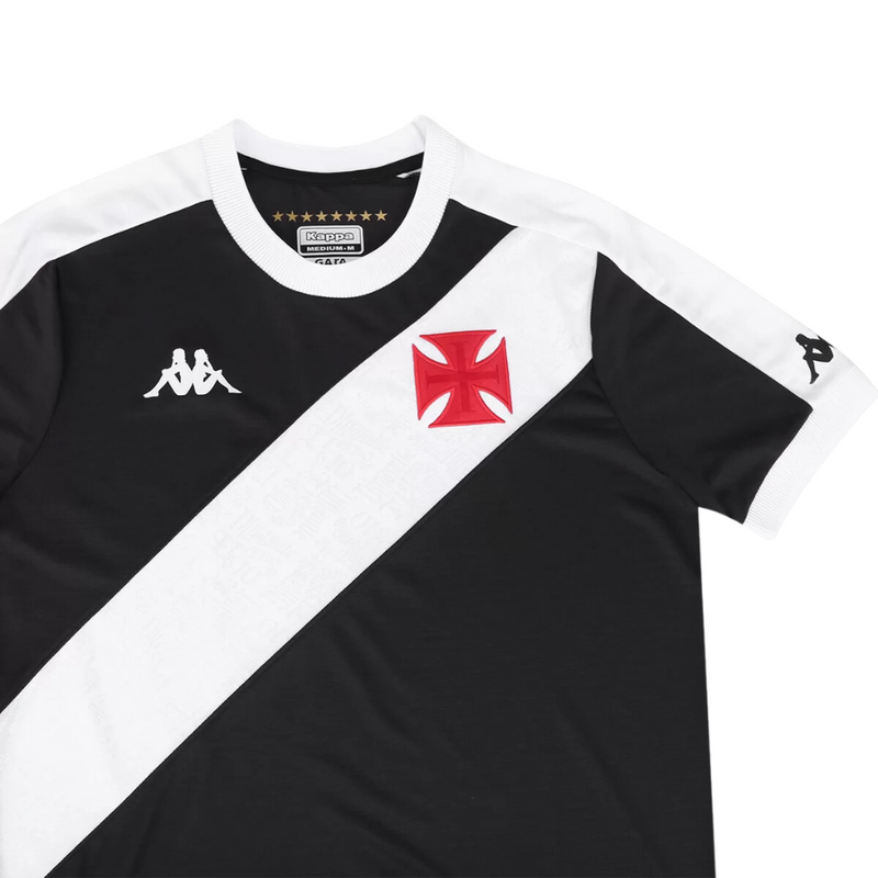 Camisa Vasco da Gama Titular 24/25 - Kappa Torcedor Masculina