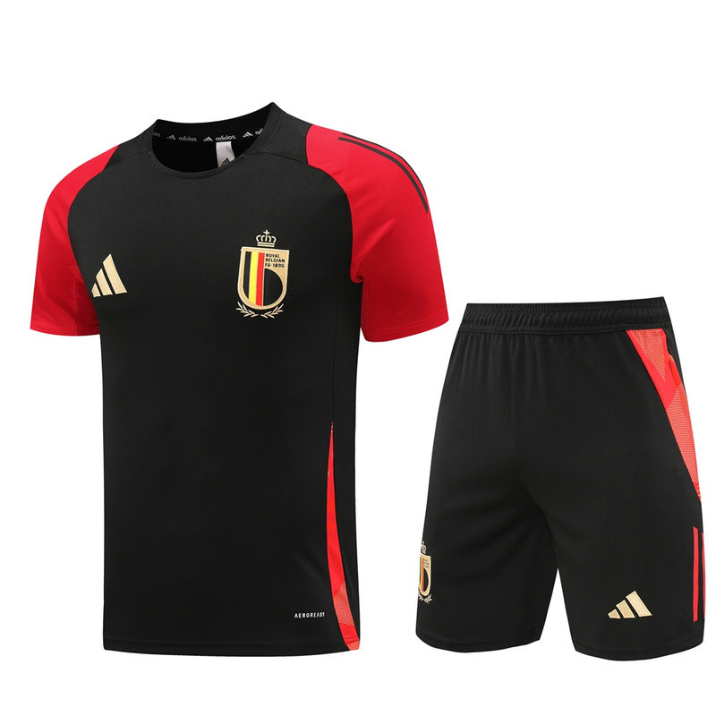 KIT TREINO BELGICA 24/25 CAMISA E BERMUDA