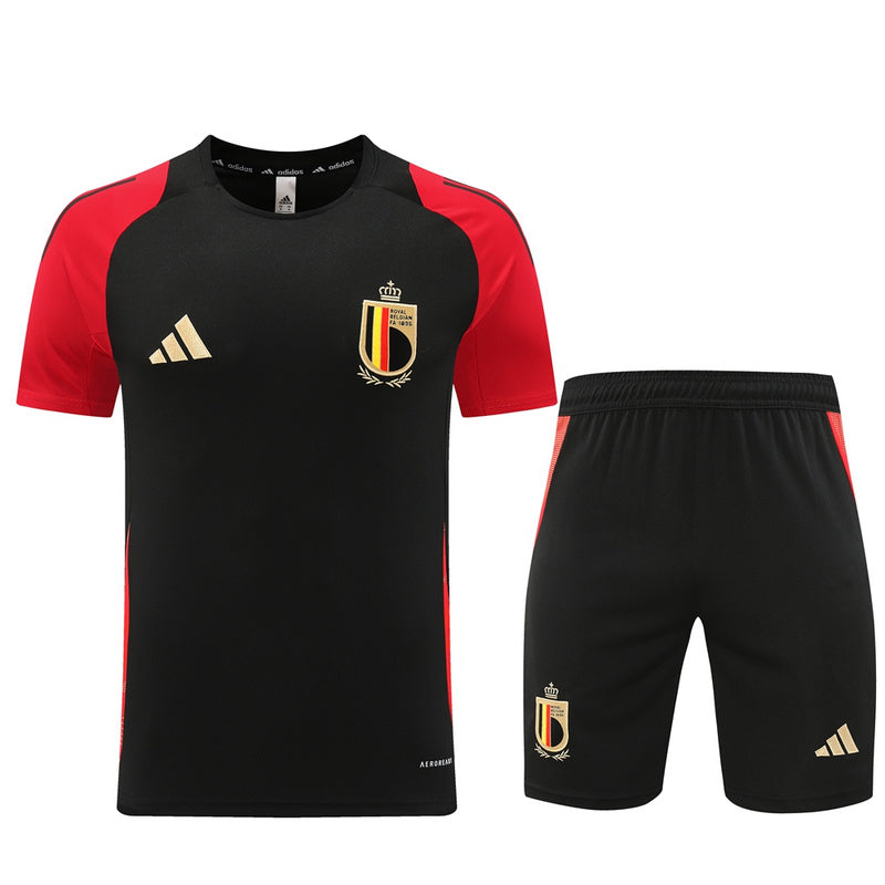 KIT TREINO BELGICA 24/25 CAMISA E BERMUDA