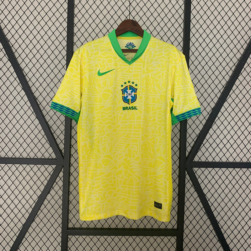 Camisa Seleção Brasil l 2024/25 Amarela - Modelo Torcedor