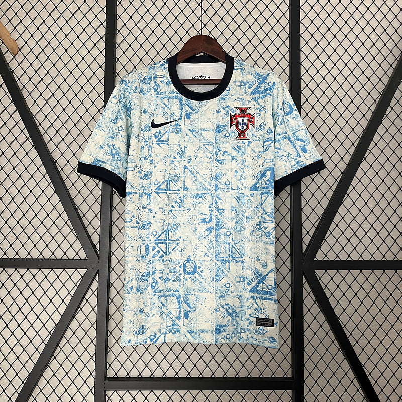 Camisa Seleção Portugal ll 2024/25 Branca - Modelo Torcedor