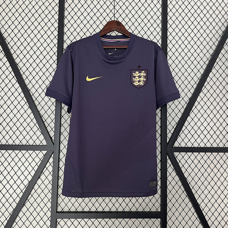 Camisa Seleção Inglaterra ll 2024/25 Roxa - Modelo Torcedor