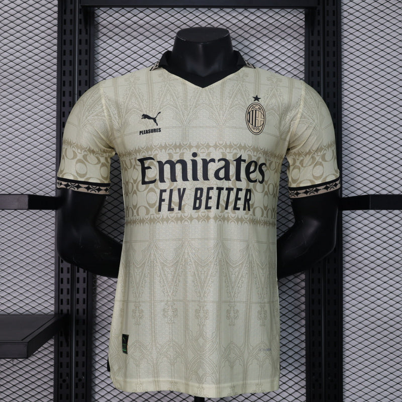 Camisa Milan lV 2024/25 Branca - Modelo Jogador