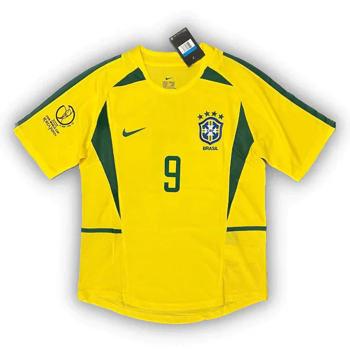 Camisa Retrô Seleção Brasileira 2002/02 Titular