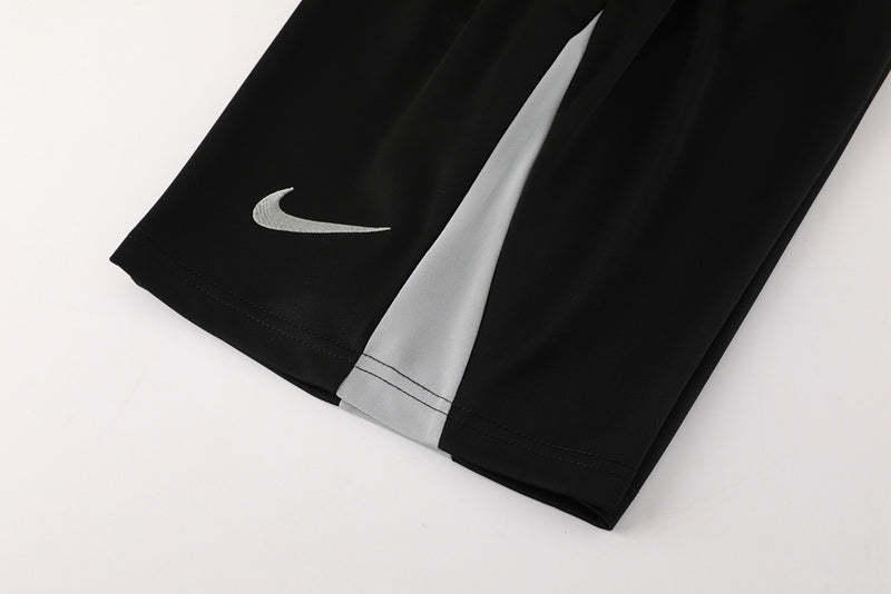 CONJUNTO NIKE BERMUDA E CAMISA CINZA/PRETO