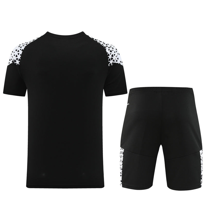 CONJUNTO PUMA FITNESS BERMUDA E CAMISA PRETO