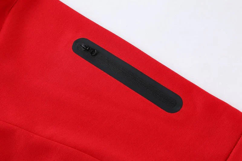 Conjunto Nike Tech Fleece vermelho