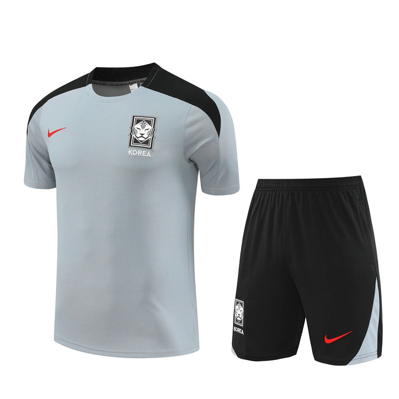 KIT TREINO COREIA DO SUL 24/25 CAMISA E BERMUDA