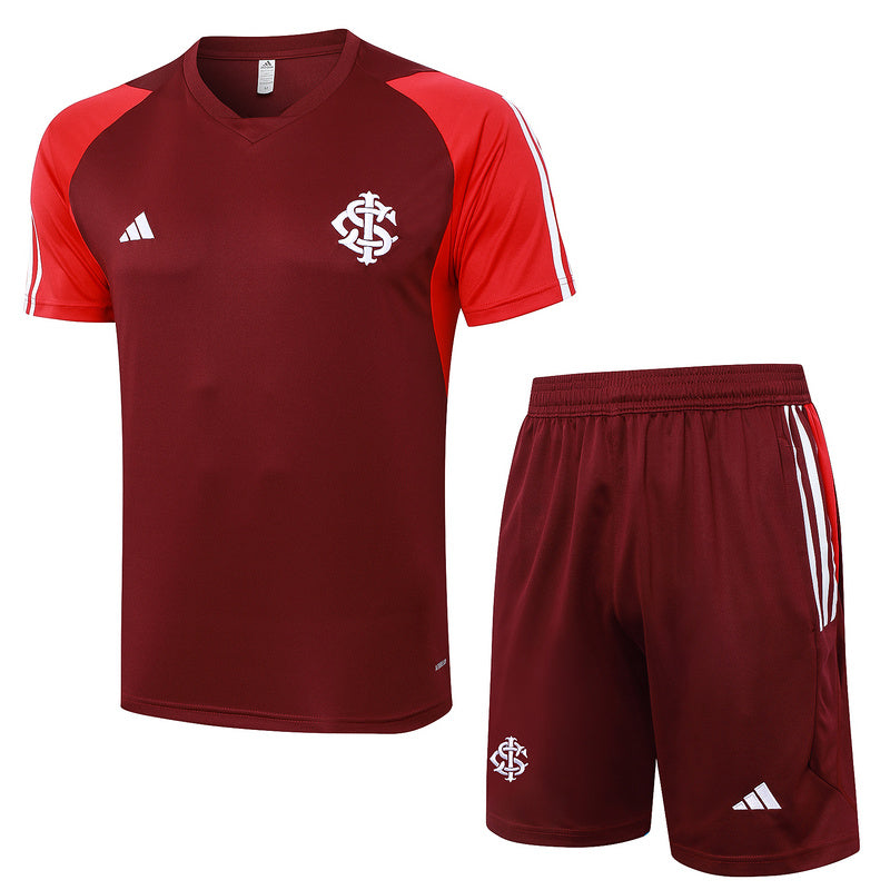 KIT TREINO INTERNACIONAL 24/25 CAMISA E BERMUDA