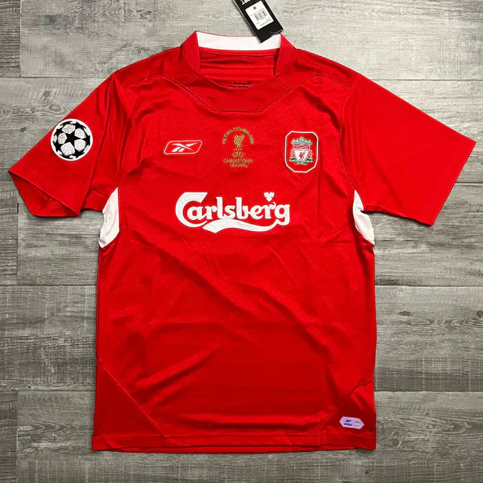 Camisa Liverpool Titular Retro 2004/05 - Reebok Torcedor Masculina