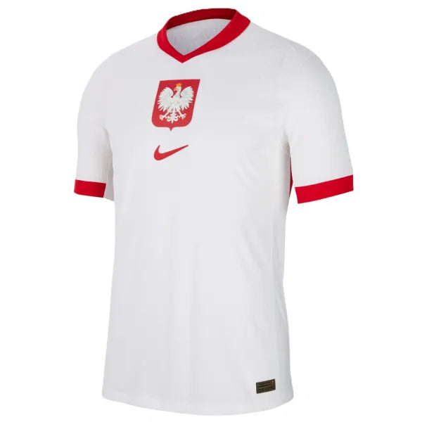 Camisa Seleção Polônia l 2024/25 Branca - Modelo Torcedor