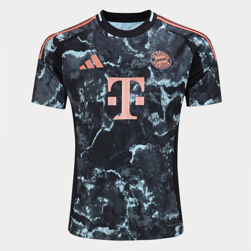 Camisa Bayern de Munique II Adidas 24/25 Torcedor Masculina - Preto