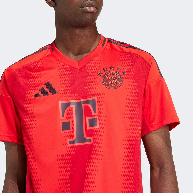 Camisa Bayern de Munique Adidas Home 24/25 Torcedor Masculina - Vermelh